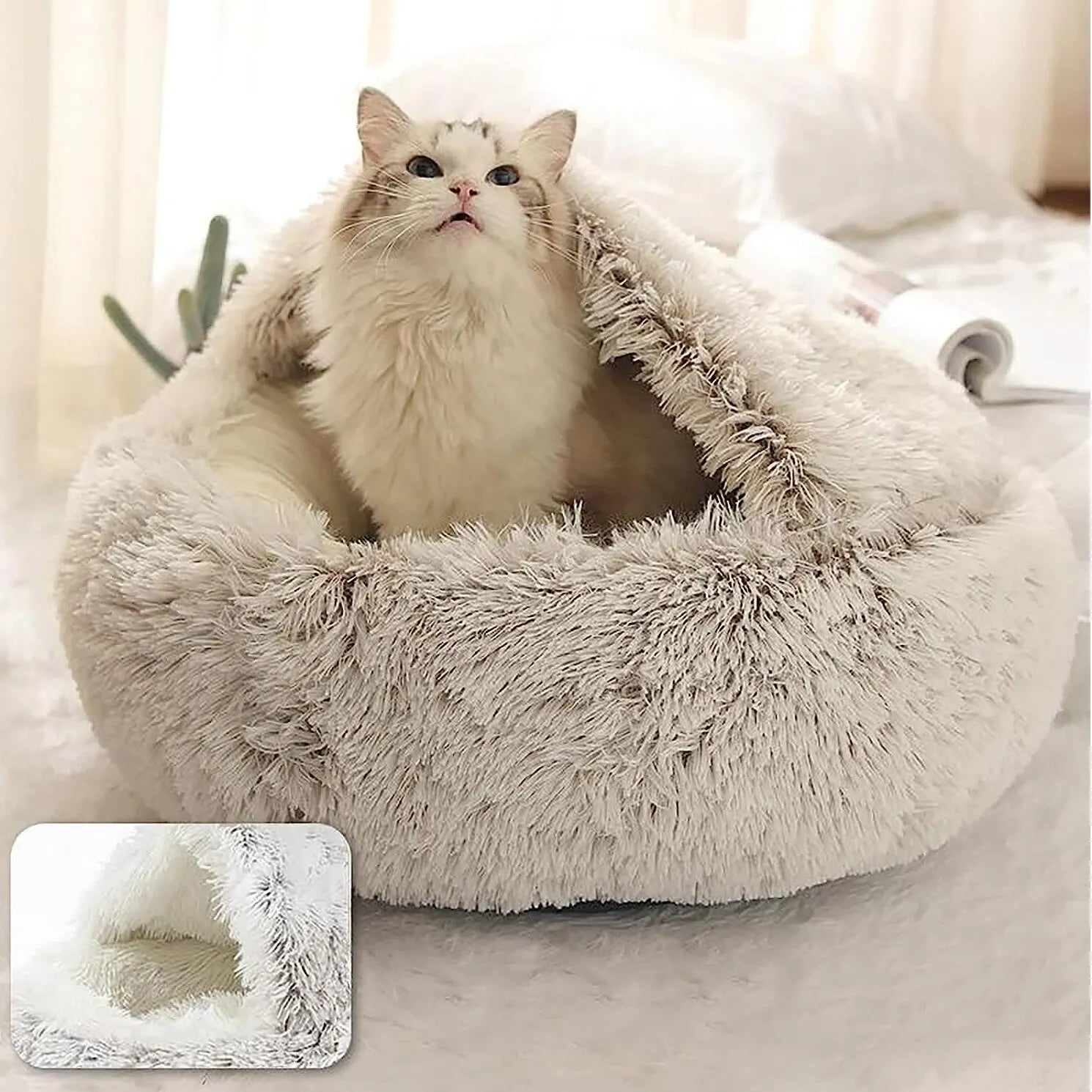 Cama Plush Cave Petbed